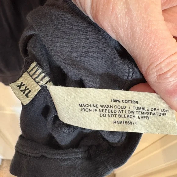 imogene + willie Dark Gray Skull Tee - Picture 4 of 4